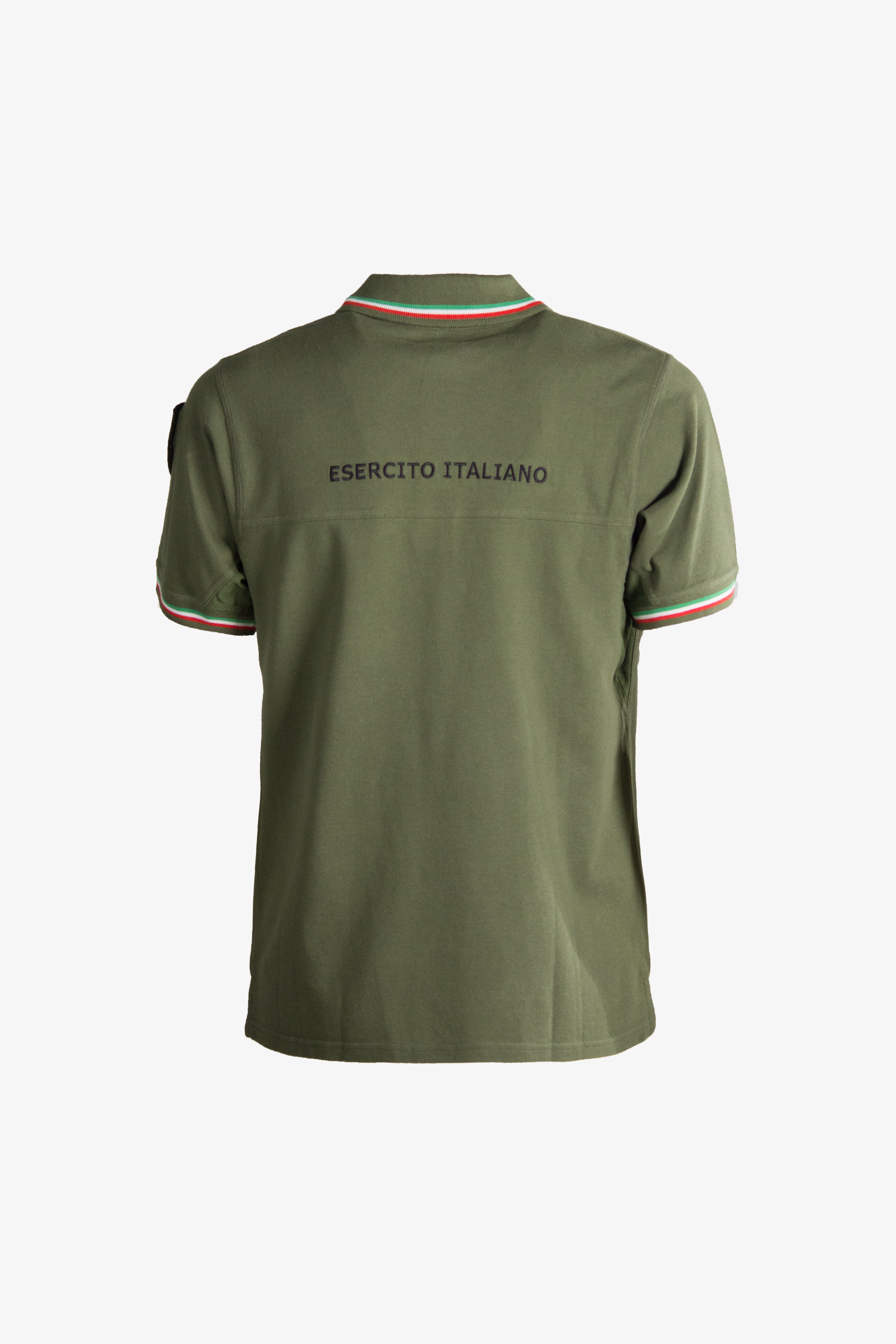 Polo Uomo AAG220 Esercito Sportswear